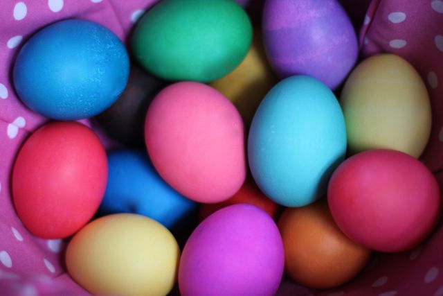 Easter Egg Dyeing