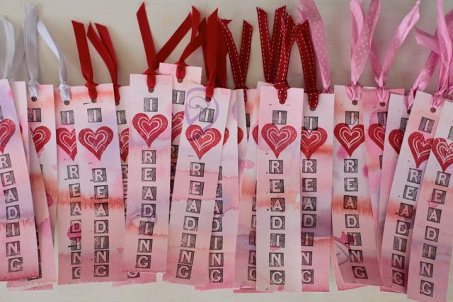 Valentine's Day Bookmarks